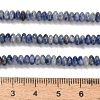 Natural Blue Spot Jasper Beads Strands G-Z110-B14-2x4mm-5