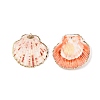Natural Scallop Shell Big Pendants X-SSHEL-N038-12-2