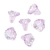 Transparent Acrylic Bead Caps OACR-G054-03K-1