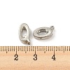 Platinum Plated Alloy Beads PALLOY-CJC0001-64P-Q-3