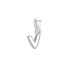 Brass Charms KK-C053-04S-V-1