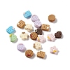 Biscuits Mixed Shapes Opaque Resin Decoden Cabochons RESI-G041-C05-1