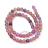 Natural Auralite Beads Strands G-Z139-A01-6mm-3