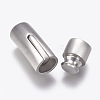 304 Stainless Steel Bayonet Clasps STAS-O114-032C-MP-4