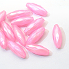 Pearlized Acrylic Spaghetti Beads MACR-S794-M-2