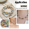 2 Strands Natural White Jade Beads Strands G-PA0001-51-4