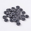 2-Hole Flat Round Resin Sewing Buttons for Costume Design BUTT-E119-28L-01-1