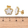 Elegant Vintage Floral 201 Stainless Steel Stud Earrings for Women LS-FR2099-3-2