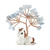 Natural Aquamarine Chips Tree of Life Decorations DJEW-A017-01Q-1