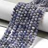 Natural Tanzanite Beads Strands G-G161-A14-03-2