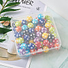 Cheriswelry 80Pcs 8 Colors Opaque Resin Beads RESI-CW0001-06B-11