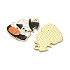 Halloween Alloy Enamel Pendants LS-STAS-I354-01G-D-2