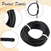 5 Yards Braided Leather Cord WL-CL0001-02A-5
