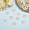 1 Set 1-Hole Wood Buttons BUTT-CY0001-16C-3
