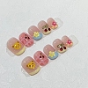 Plastic Nail Art Stickers PW-WG19A7A-03-1