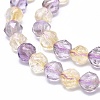 Natural Ametrine Beads Strands G-F715-013-3