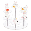 6-Tier Acrylic Action Figure Display Risers ODIS-WH0030-53-1