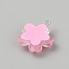 Transparent Resin Pendants RESI-TAC0002-84A-2