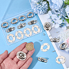 12 Sets Iron Purse Twist Locks DIY-CP0013-76-3