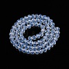 Glass Beads Strands EGLA-A044-J6mm-D06-3