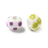 Handmade Porcelain European Beads PORC-C009-01-2