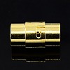 Brass Locking Tube Magnetic Clasps KK-Q089-M-2