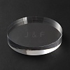 Acrylic Display Pedestals for Cosmetic ODIS-WH0078-62F-01-1