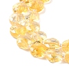 Natural Citrine Beads Strands G-N342-17-4