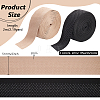 4M 2 Colors Polyester Non-Slip Silicone Gripper Band OCOR-BC0007-31-2