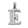 201 Stainless Steel Pendants STAS-Q342-53P-E-1