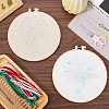 2 Sets 2 Styles DIY Embroidery Kits DIY-GF0009-97B-4