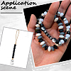 180Pcs Rondelle Silicone Focal Beads SIL-SP0001-20B-6