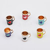 Globleland 24Pcs 6 Colors Alloy Enamel Pendants ENAM-GL0001-04-4