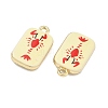 Printed Alloy Pendants PALLOY-P319-07J-08-2