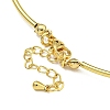 Rack Plating Brass Colorful Cubic Zirconia Link Chain Necklaces for Women NJEW-C059-06G-3