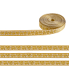 10 Yards Ethnic Style Embroidery Polyester Ribbons OCOR-ME0001-95-1