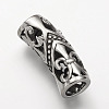 304 Stainless Steel Hollow Tube Beads STAS-E133-111AS-2
