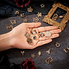 28Pcs 14 Styles Alloy Enamel Pendants FIND-TA0002-71-6