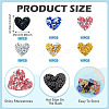 Polyester Hotfix Rhinestone Iron on Patches Applique Patch FIND-TA0002-53A-4