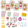 Paper Greeting Card Kit for Children DIY-WH0699-83C-1