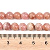 Natural Rhodonite Beads Strands G-Z153-A01-6mm-5