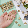 50Pcs Tibetan Style Arch Shaped Alloy Buckles for Purse Making FIND-FH0011-65-3