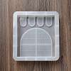 DIY Square with Rampart Pattern Candle Silicone Molds LS-DIY-G113-09B-3