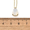 304 Stainless Steel Necklaces NJEW-R022-01G-10-5