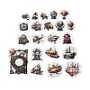 40Pcs PET Scrapbook Stickers DIY-H172-03F-3