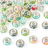 40Pcs 4 Colors Resin European Beads RPDL-TA0001-15-3
