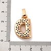 Brass Micro Pave Cubic Zirconia Pendants KK-C076-29D-G02-3