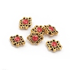 Antique Golden Plated Alloy Beads ENAM-L030-O01-AG-2