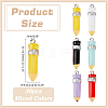 40Pcs Opaque Resin Pendants RESI-ME0001-42-2
