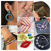 1 Bag Pointed Back Glass Rhinestone Cabochons RGLA-TADJ0001-01A-05-6